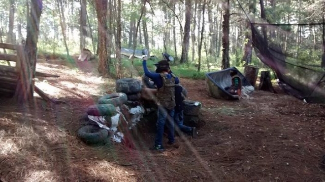  Match Gotcha sur notre champ de bataille naturel 